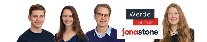 Jobsidens headerbillede med jonastone kolleger