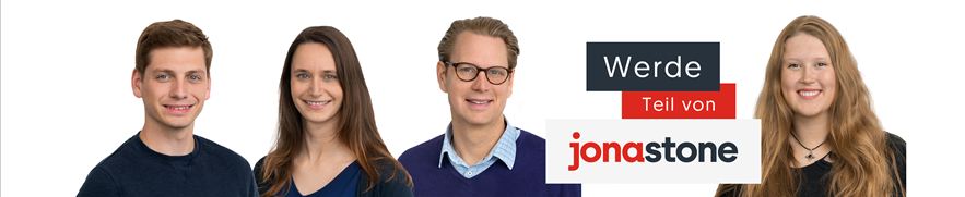 Jobsidens headerbillede med jonastone kolleger