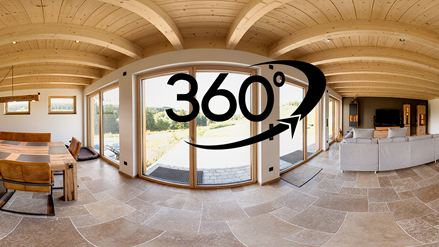 Forhåndsvisning af billede 360° panoramatur Travertin Noce