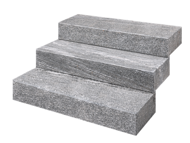 Bloktrin Gneiss Urban Grey Line valgfri