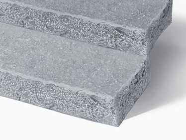 Bloktrin af kalksten Java Blue skåret til i størrelse