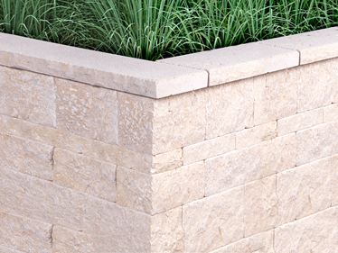 Mursten Kalksten Cremona med græs