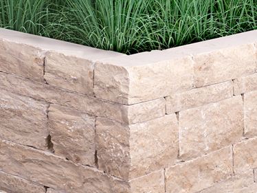 Mursten Kalksten Dietfurter Gala kalksten med græs