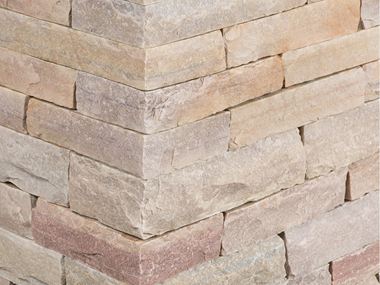 Matchende: Rio Dorado gule mursten: robust og alsidig Mursten kvartsit Rio Dorado gul skåret i størrelse