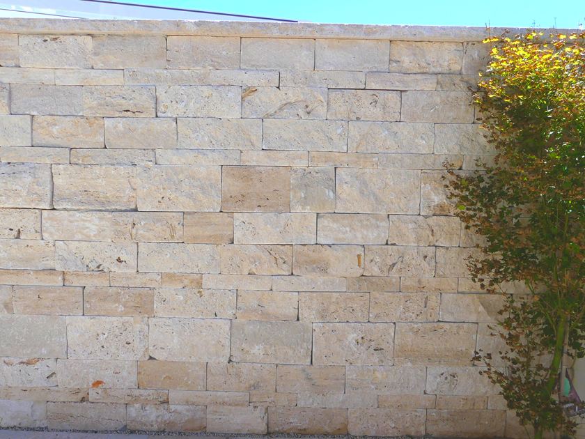 Mursten Tarvertine Medium Select Rustic Udsigt til væg 4-3-2