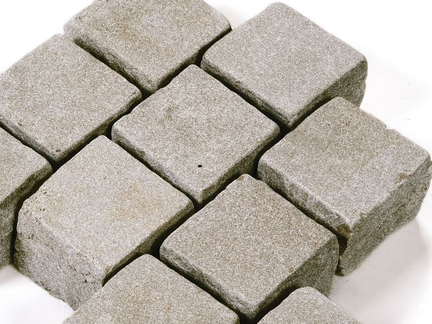 Belægningssten Limestone Camino Grey Detail