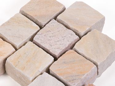 Rio Dorado kvartsit belægningssten detalje