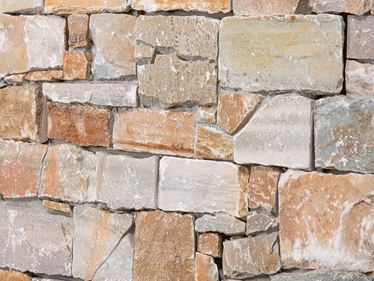 Facadesten af kvartsit Cordoba Red