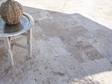 Terrasseplader Travertin Rustic Nærbillede bord