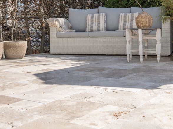 Terrassefliser Travertin Rustic Sofa