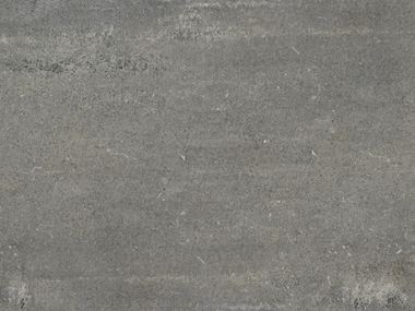 Nærbillede af Concrete Smoke grå fliser med betoneffekt