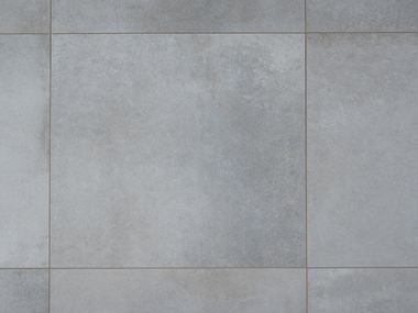 Udsigt til Pure Clay-fliserne i betonlook fra oven