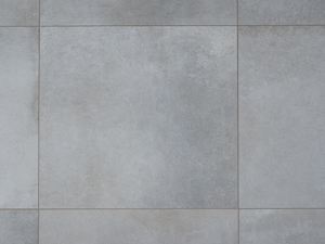 Udsigt til Pure Clay-fliserne i betonlook fra oven