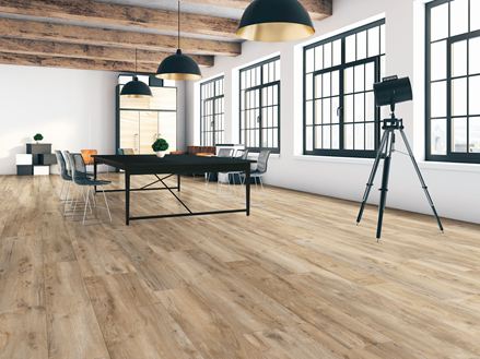 Studiolejlighed med fliser i træ Canada Lodge