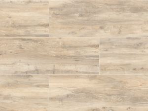 Fliser i træ-effekt af porcelænsstentøj Canada Sky fra oven