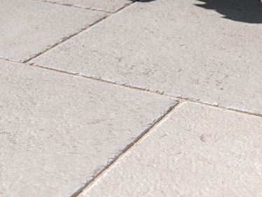 Terrasseflise i kalksten, Camino Sand (2)