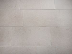 Flise Sevilla Cream med fuge set ovenfra