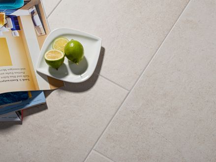 Fliser i Sevilla Cream med kalk