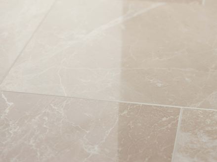 Burdur Cream Fliser set fra siden