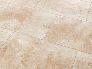 Fliser af travertin Rustic tæt på