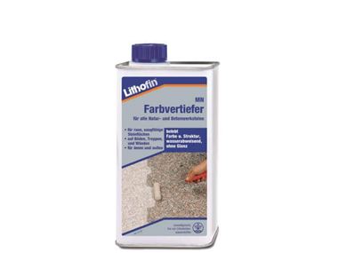 En flaske farveforstærker til pleje af fliser