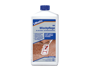 En flaske wipe care til pleje af fliser