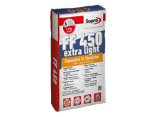 En pose fleksibel klæber til lægning af fliser