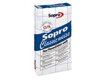 En pose hvid, fleksibel lim