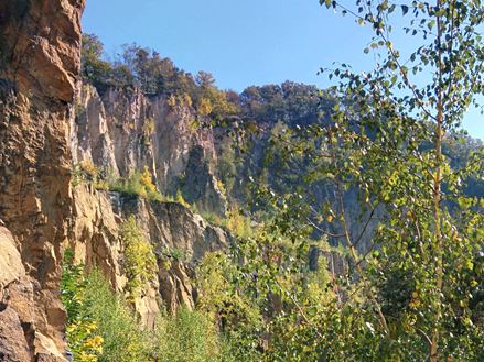 Stenbrud til porfyr-natursten