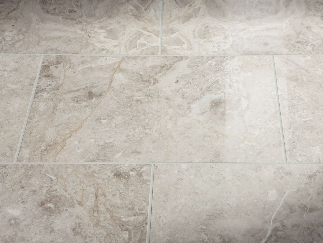 Silver Shadow marmorflise med poleret overflade