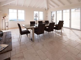 Travertinflise Light tumlet ikke nivelleret108