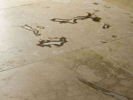 Flise Onyx, nærbillede fra siden