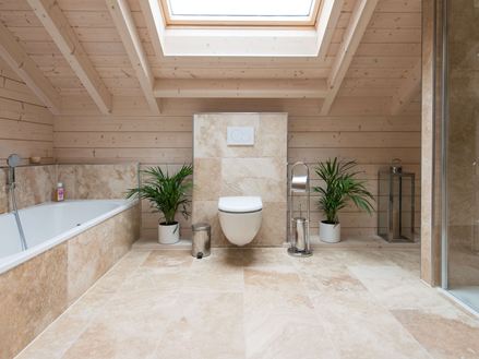 Travertin Fliser på badeværelset