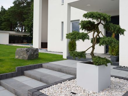 Trappe med granitplader Mundo grey