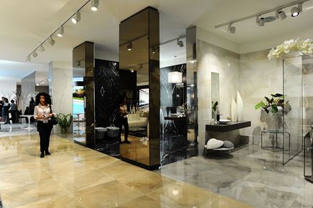 Flerårig favorit: natursten, men også naturstensudseende lavet af fine sten blev udstillet på stedet