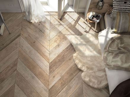 Mirage Noon Daylight lagt i et sildebensmønster Copyright Mirage