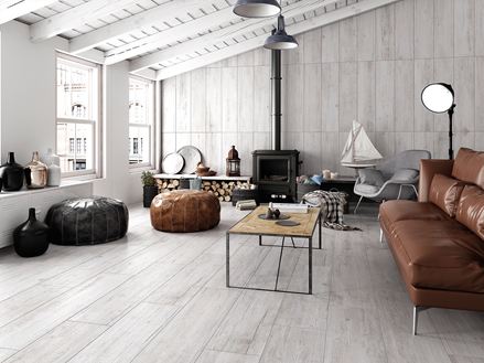 Old Station træ-effekt fliser fra Rocersa