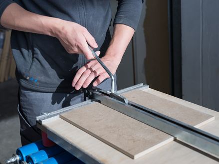 Skæring af fint materiale js 2