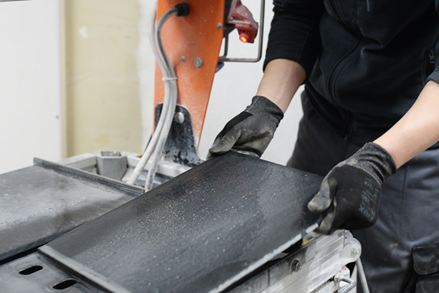 Det er ikke svært at skære i natursten selv!