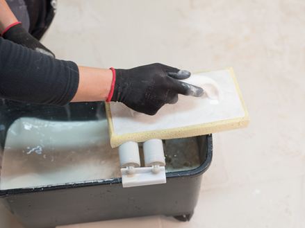 Rengøring efter fugning